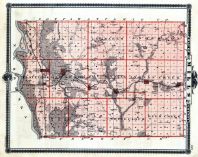 Mills County, Iowa 1875 State Atlas